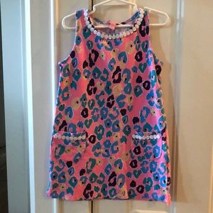 Lilly Pulitzer shift knit dress S girls